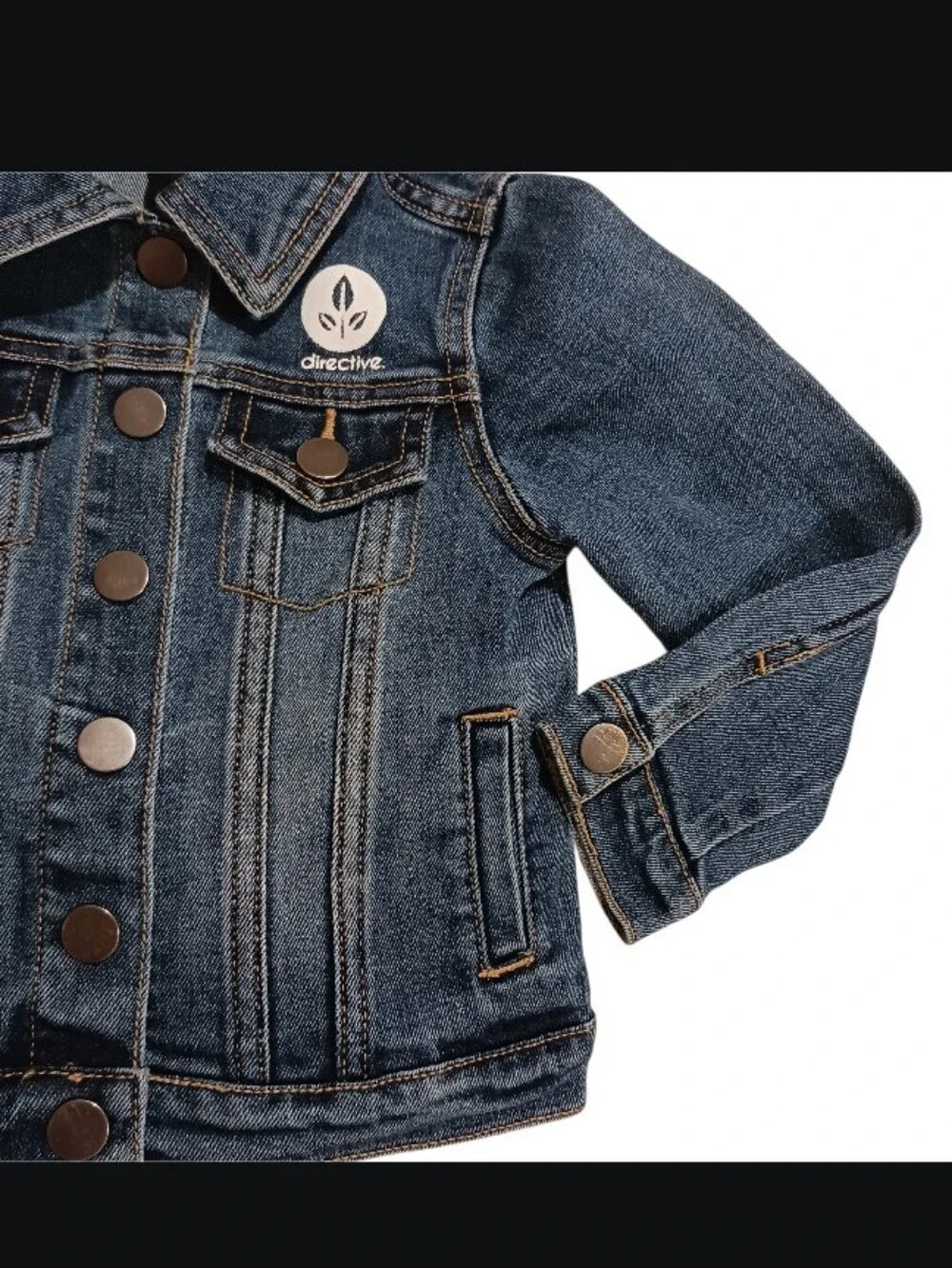 Disney Pixar WALL-E Denim Trucker Jacket Embroidered Toddler 3T